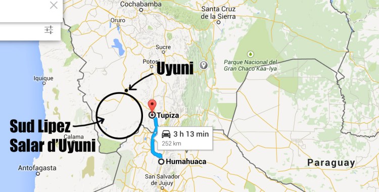 Itinéraire Bolivie